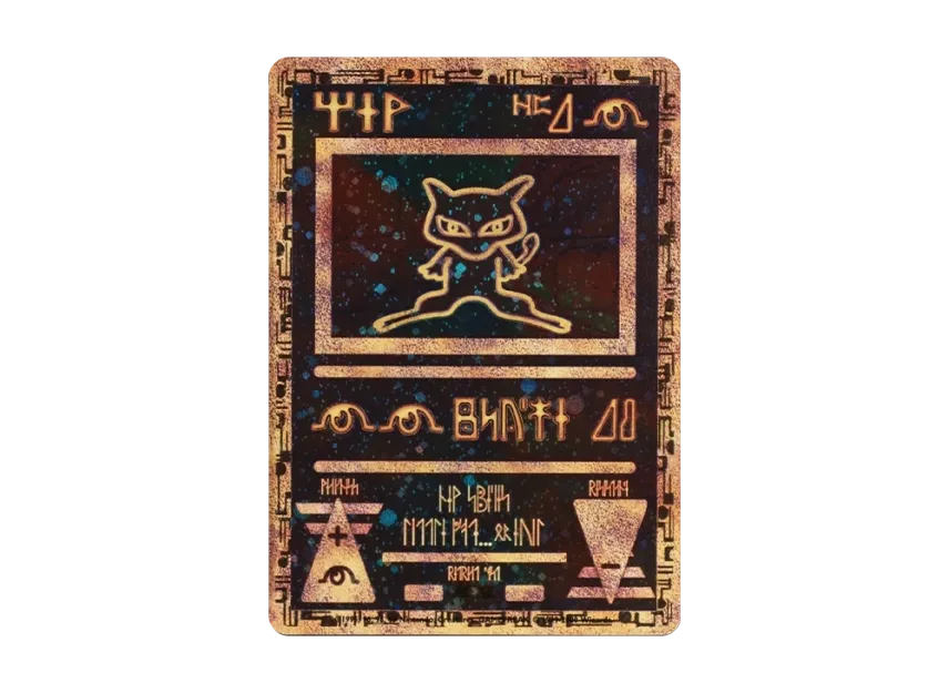 ancient mew pokemon card back Ancient Mew - Variants and Versions Differences - Articles
