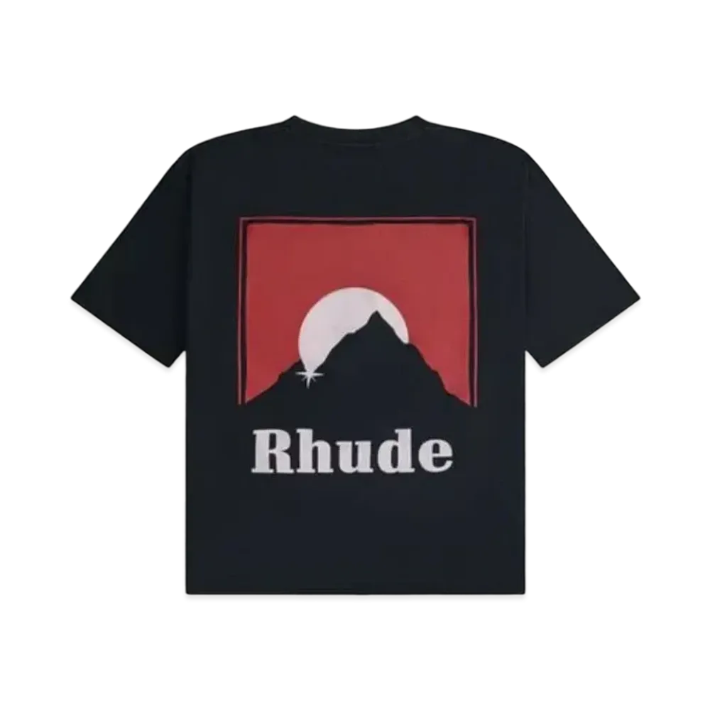 RHUDE Moonlight Tee "Black"