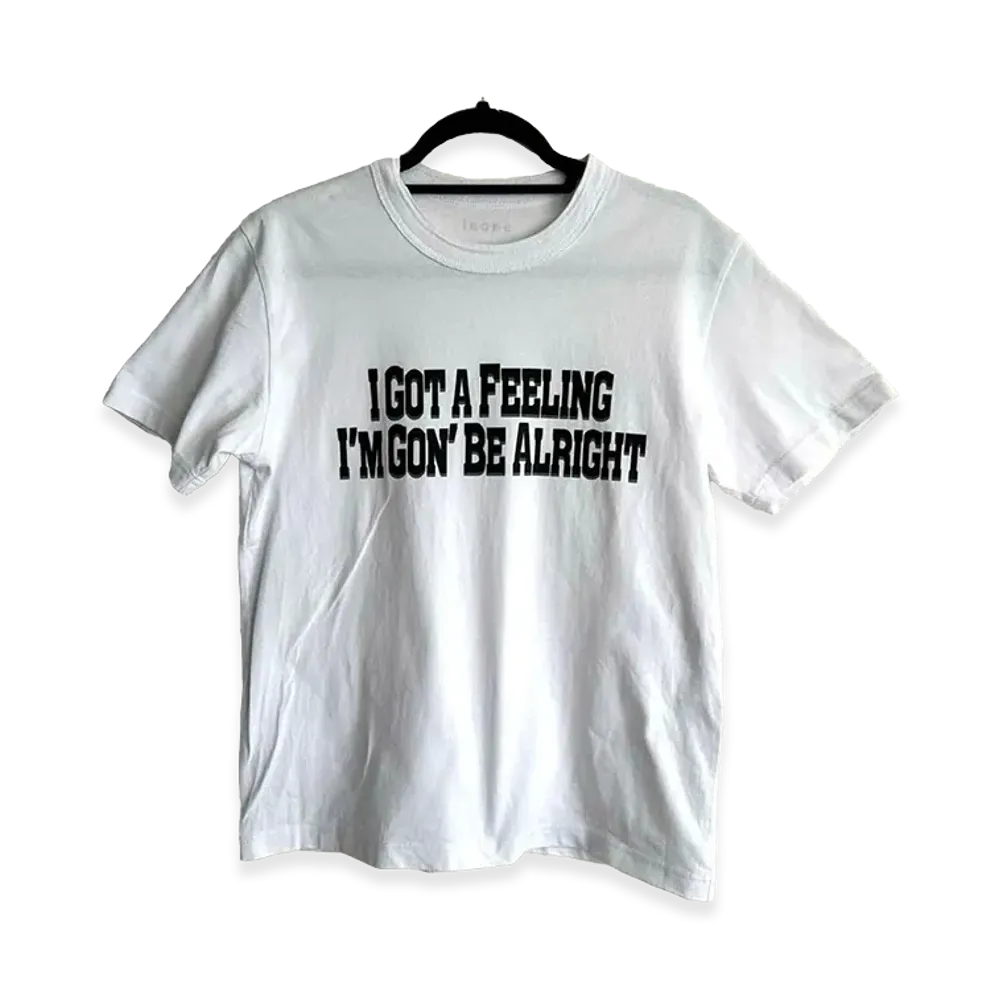 sacai Flock Print T-Shirt "White"