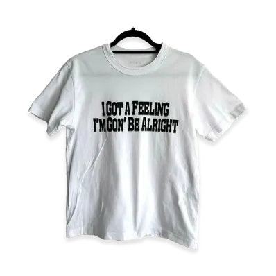 sacai Flock Print T-Shirt "White"