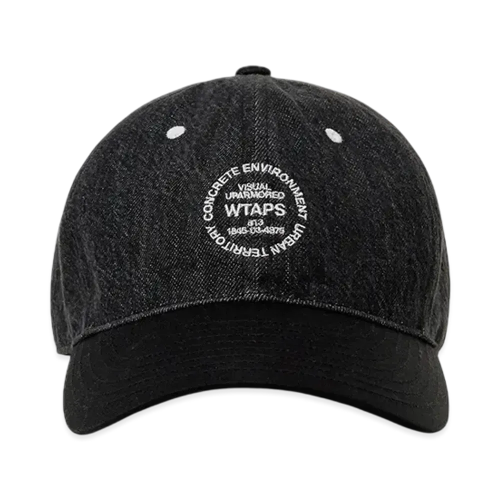 WTAPS T-6M 05 / Cap / Cotton. Denim "Black"