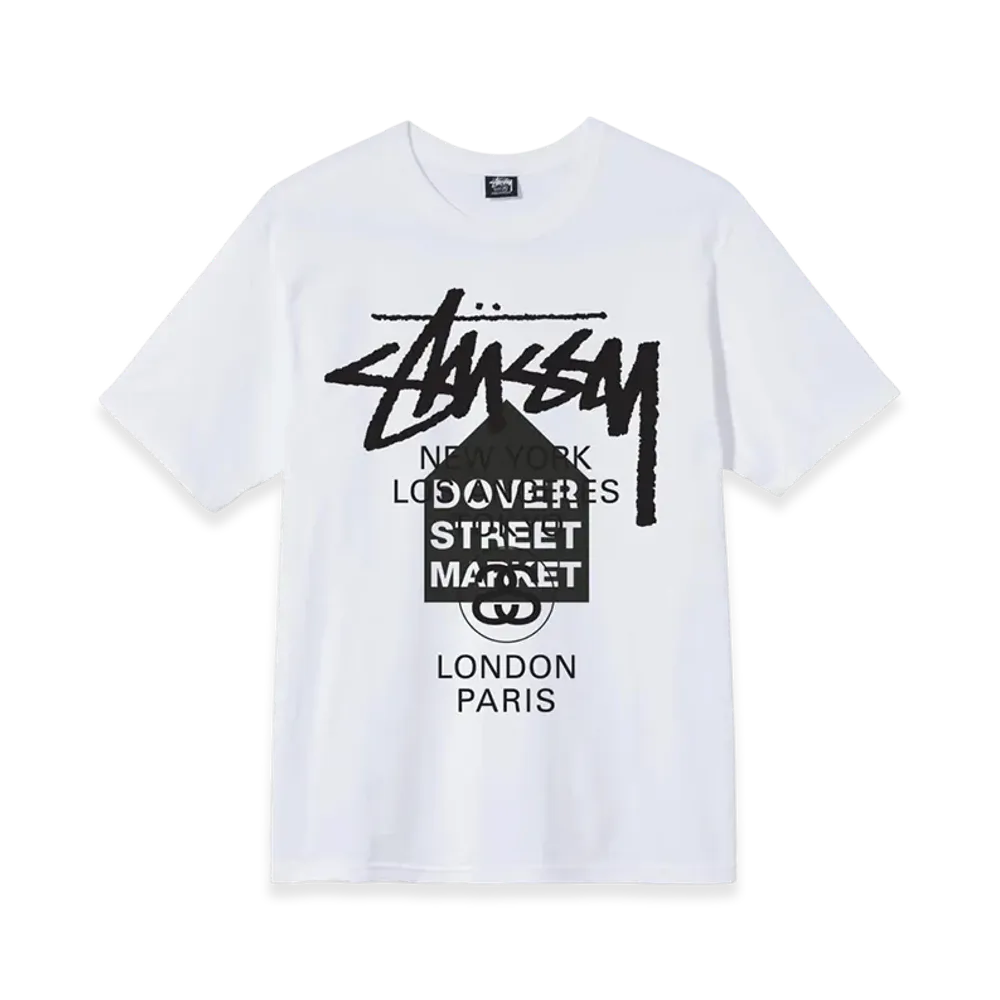 Stussy DSM World Tour Tee "White"