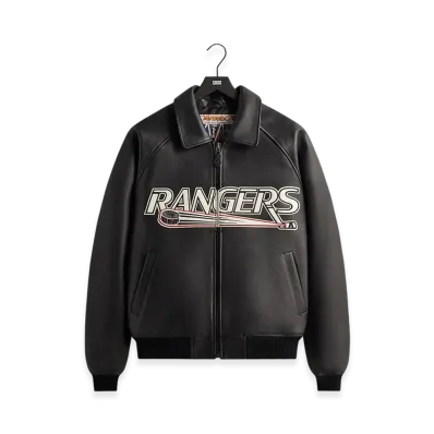 Kith x AVIREX x The New York Rangers Bomber Jacket "Black"