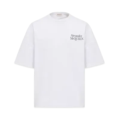 Alexander McQUEEN Exploded Logo T-shirt "White"