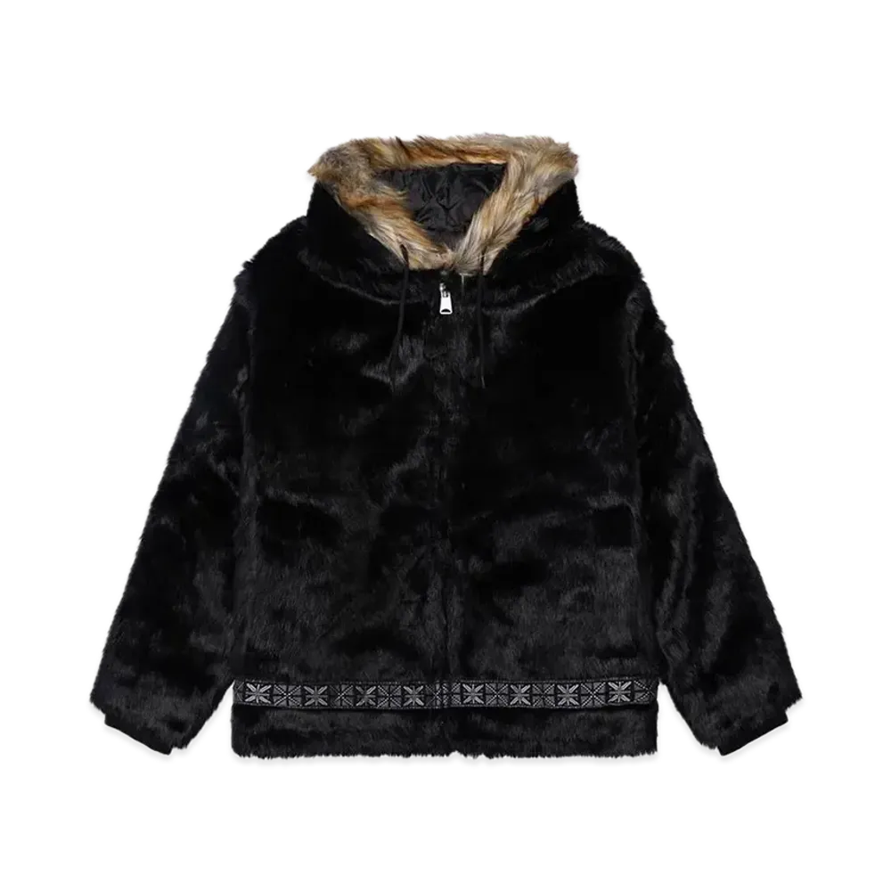 Supreme Faux Fur Parka "Black"