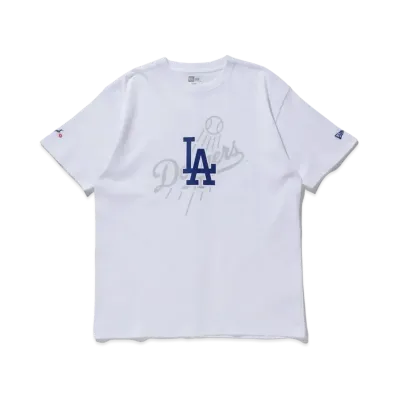XLARGE XLARGE x NEWERA x NDODGERS S/S CREW NECK TEE "White"