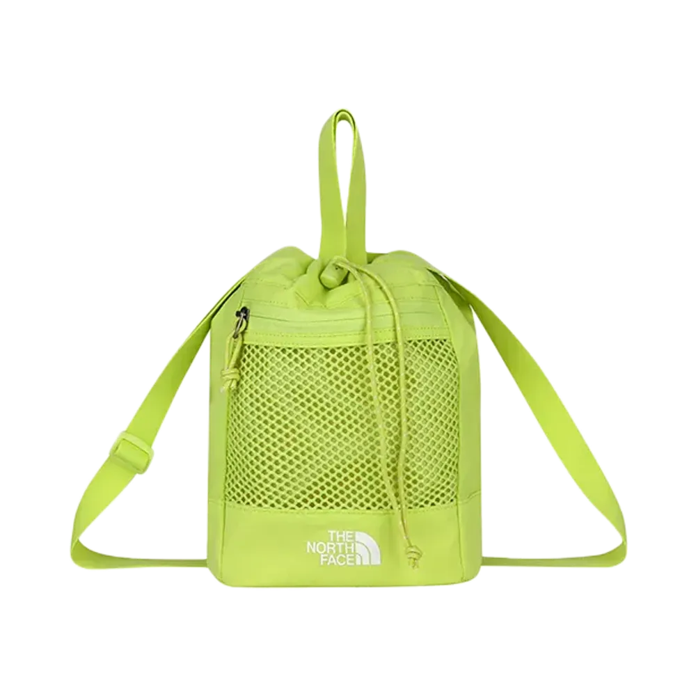 The North Face Linden Mesh Bucket Bag Mini "Lime"