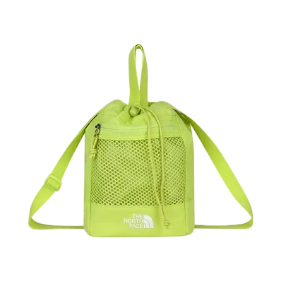 The North Face Linden Mesh Bucket Bag Mini "Lime"