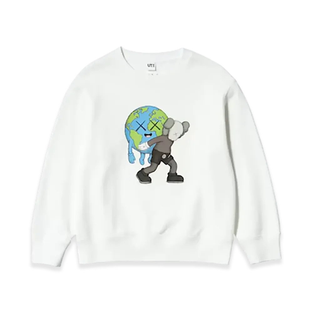 UNIQLO x KAWS UNIVERSE Kids Sweatshirt "White"