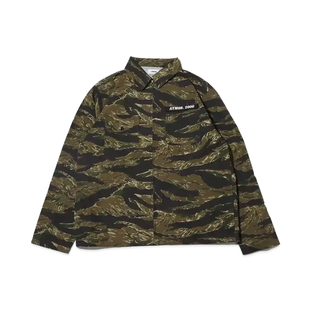 atmos C/N Zipper Field Shirt Jacket "Camo"