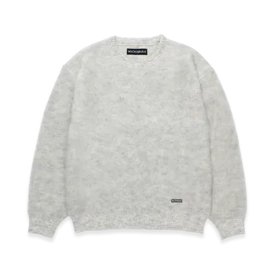 WACKO MARIA Heavy Mohair Knit Sweater "White"