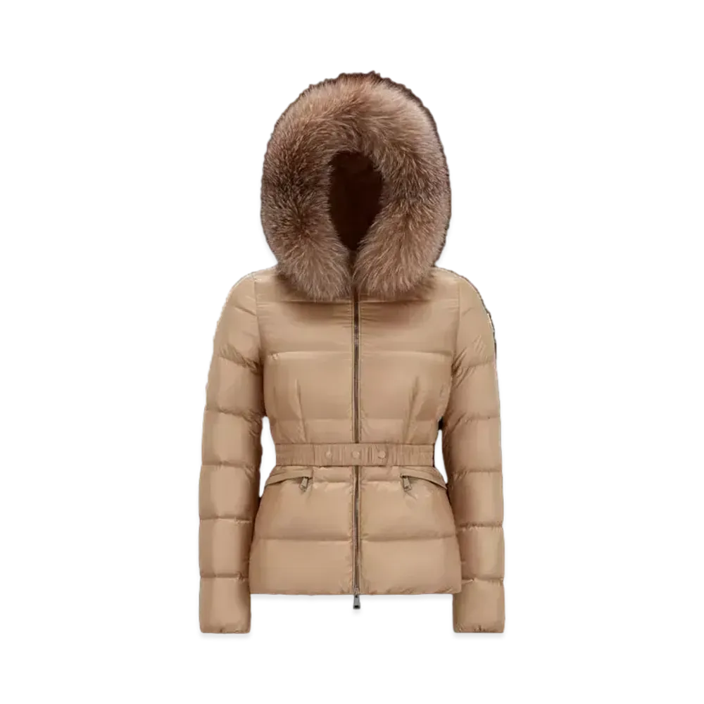 MONCLER Boed Short Down Jacket "Beige"