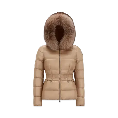 MONCLER Boed Short Down Jacket "Beige"