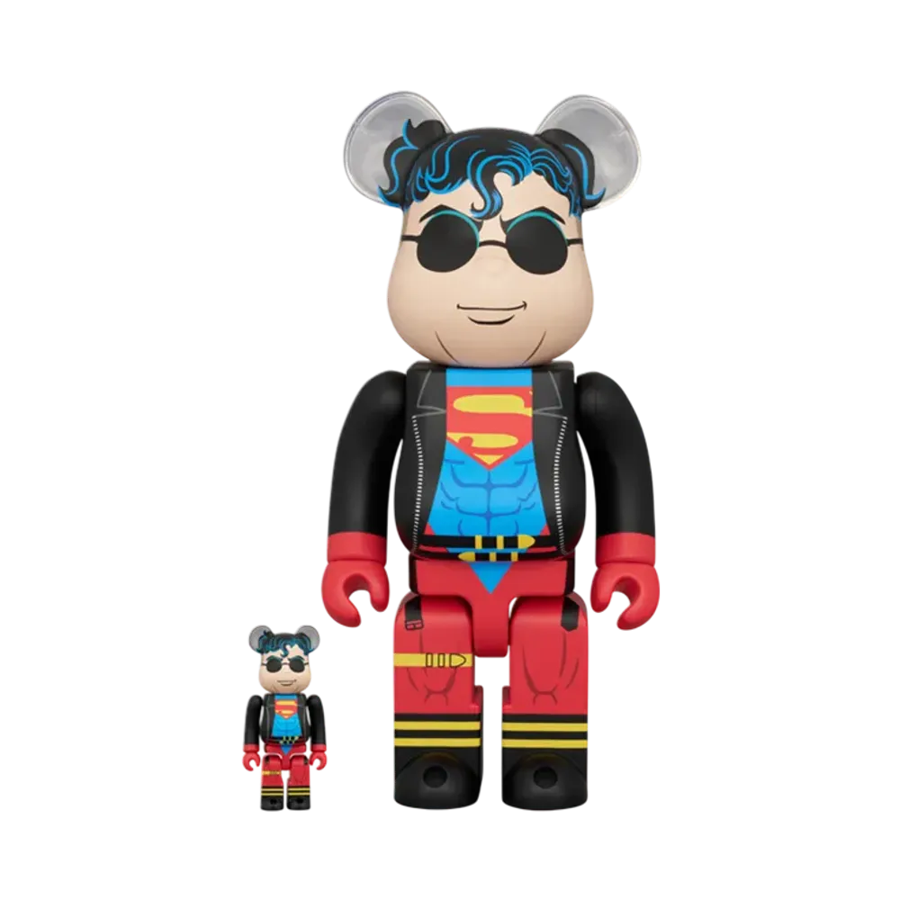 MEDICOM TOY "BEARBRICK" -Superman- Superboy 100% & 400%