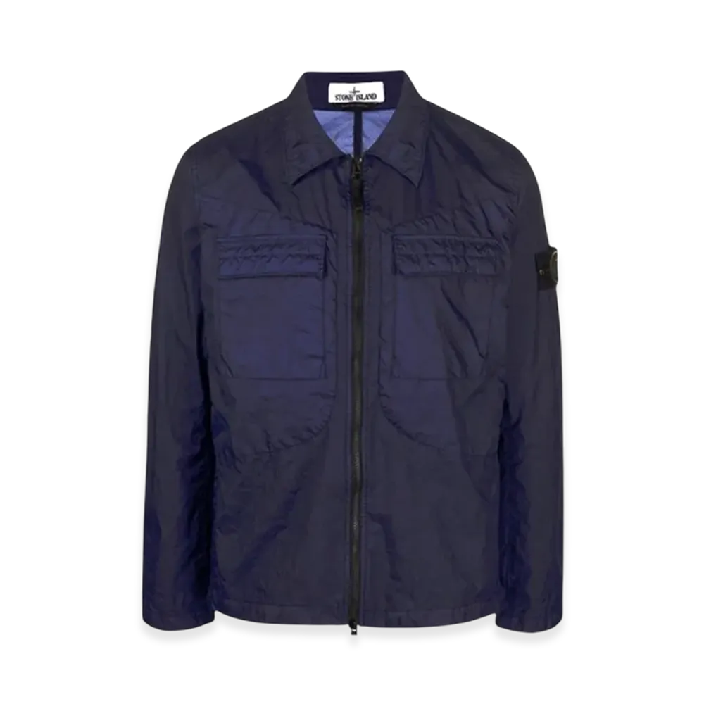 Stone Island 10323 Membrana 3L TC Overshirt - 22SS "Royal Blue"