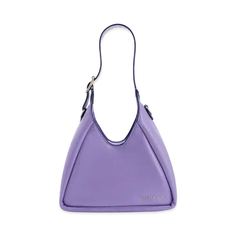 CHARLES & KEITH Minibuzz Hobo Bag "Purple"