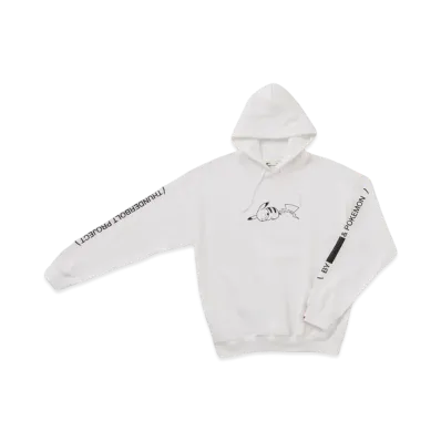 FRAGMENT x POKEMON THUNDERBOLT PROJECT PRINT HOODIE "White"