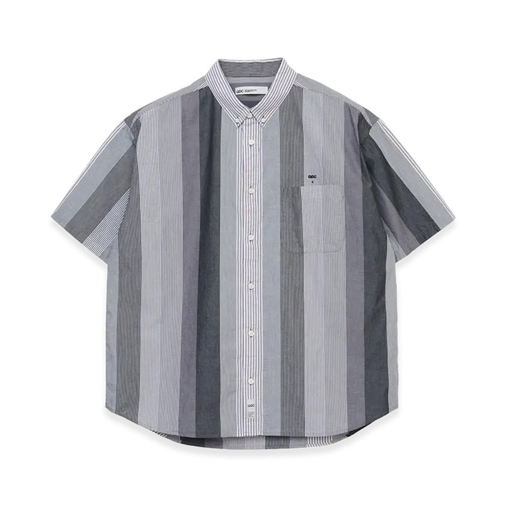 GDC Stripe Shirt "Black"