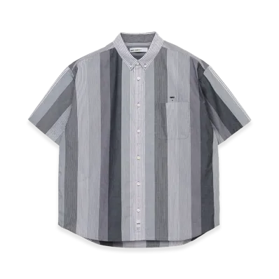 GDC Stripe Shirt "Black"