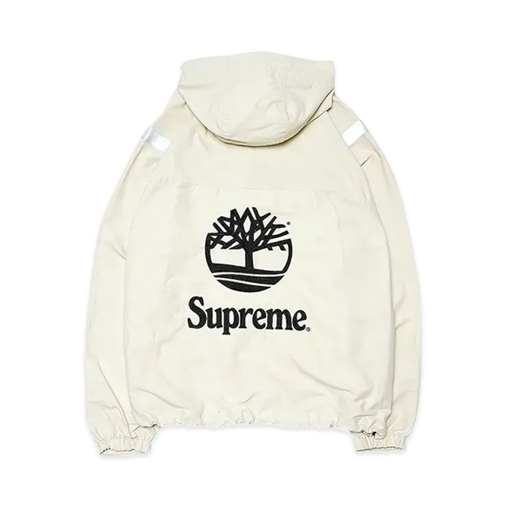 Supreme x Timberland Reflective Taping Anorak "Stone"
