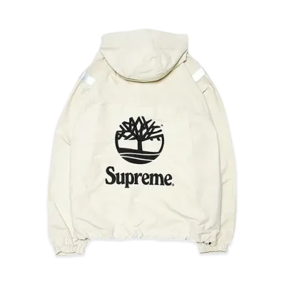 Supreme x Timberland Reflective Taping Anorak "Stone"