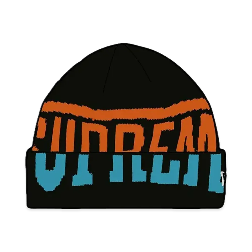Supreme New Era 2-Tone Logo Beanie "Black"