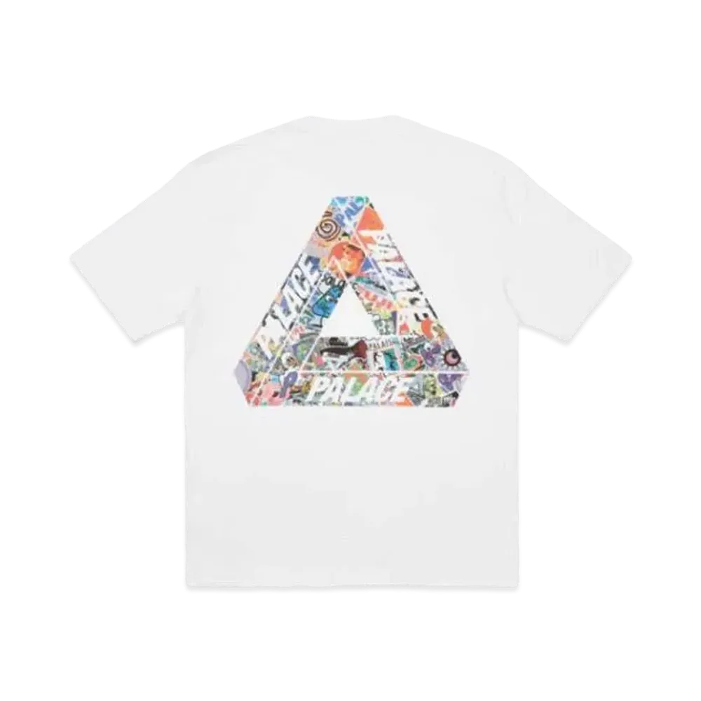 PALACE TRI-STICKER PACK T-SHIRT "White"
