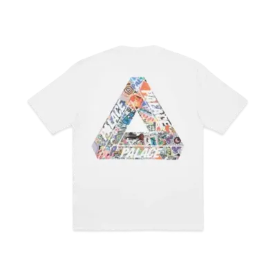 PALACE TRI-STICKER PACK T-SHIRT "White"