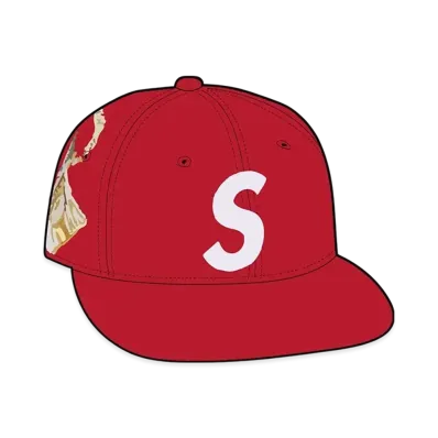 Supreme Jesus Piece S Logo New Era "Red"