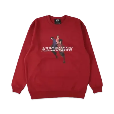WIND AND SEA x SAMURAI CHAMPLOO (RVS) Crew "Burgundy"