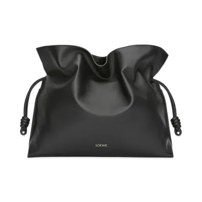 LOEWE Flamenco Clutch XL "Black"