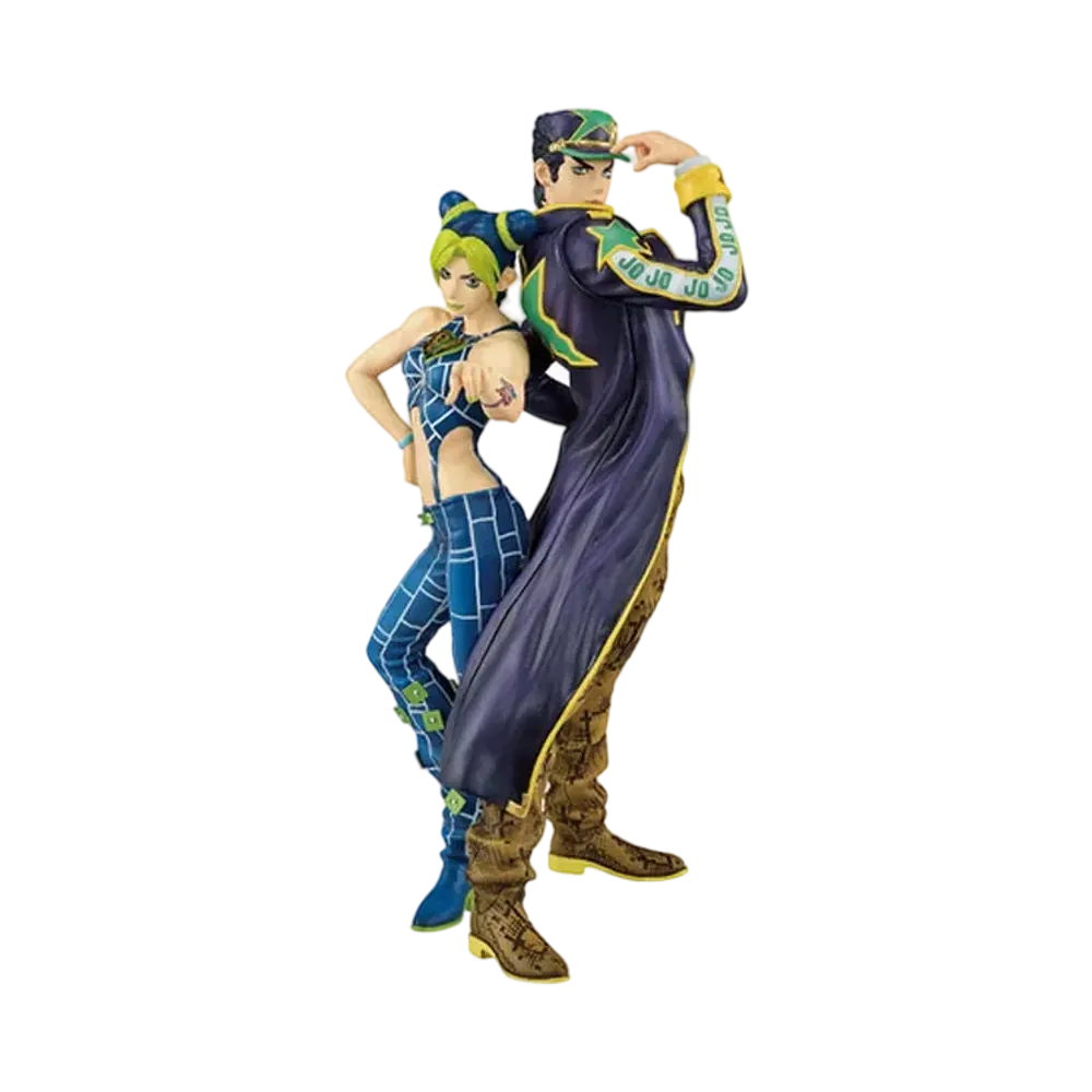 Ichiban-Kuji Kujoh Jolyne&Kujoh Jotaro Figure Jojo's Bizarre Adventure Part6 Stone Ocean The way to heaven