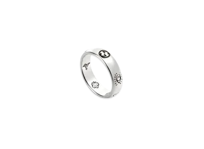 GUCCI Blind For Love Ring In Silver