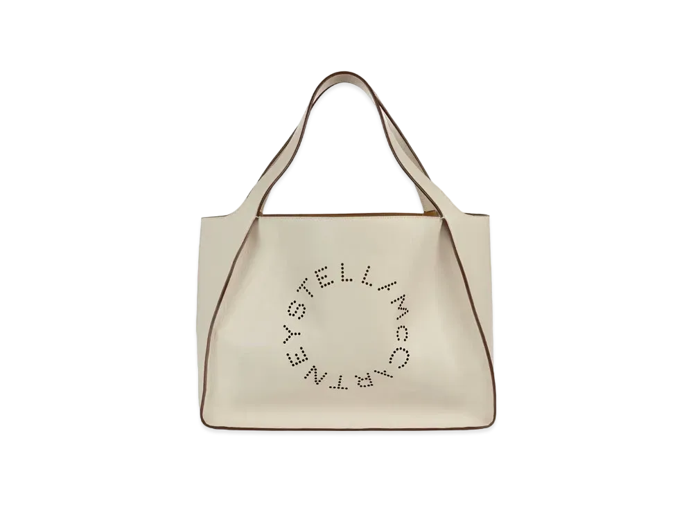 STELLA McCARTNEY Stella Logo Tote Bag "Pure White"