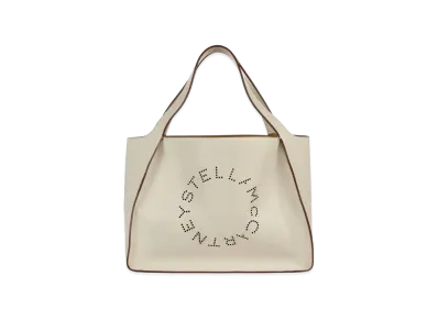 STELLA McCARTNEY Stella Logo Tote Bag "Pure White"