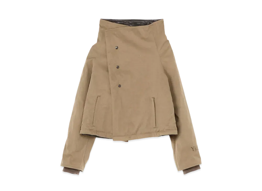 Yohji Yamamoto Y's NYLON CHINO CLOTH SHORT OUTER "Beige"