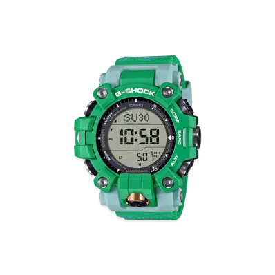 Casio G-Shock Mudman Earthwatch Collaboration Radio Solar M Watch "Green/Comb"