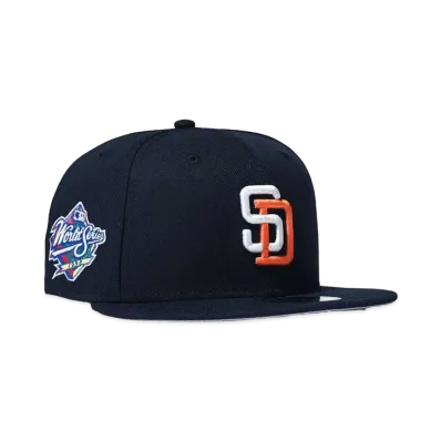 NEW ERA SAN DIEGO PADRES WS 1998 59FIFTY "NAVY"