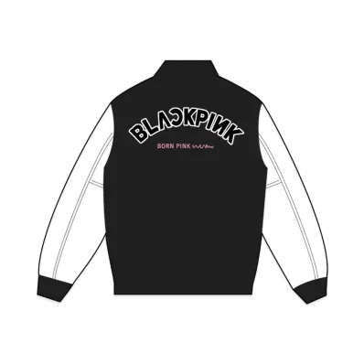 Verdy x BLACKPINK Born Pink Pop Up Varsity Jacket "Black/White"