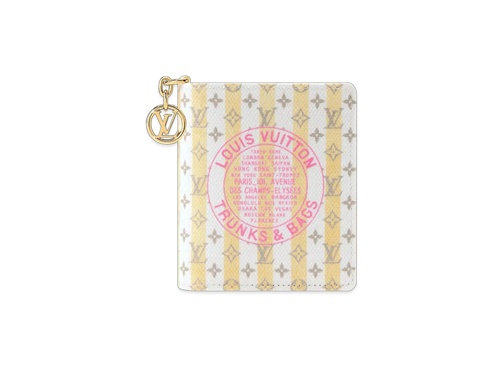 Louis Vuitton LV Charms Pocket Wallet "Yellow"