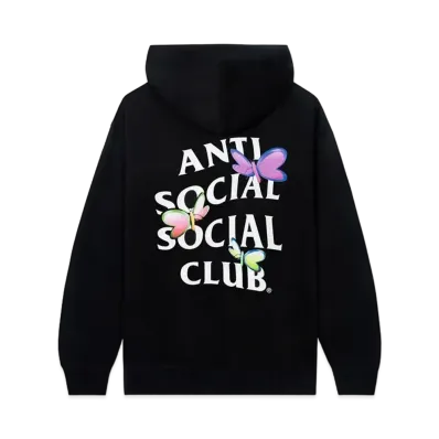 ANTI SOCIAL SOCIAL CLUB FA22 Shell Shock Black Hoodie "Black"