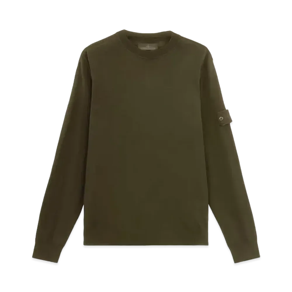 Stone Island 566FC Light Pure RWS Wool_Stone Island Ghost "Military Green"