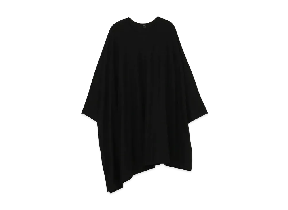 Yohji Yamamoto Y's BIG DOLMAN T "Black"