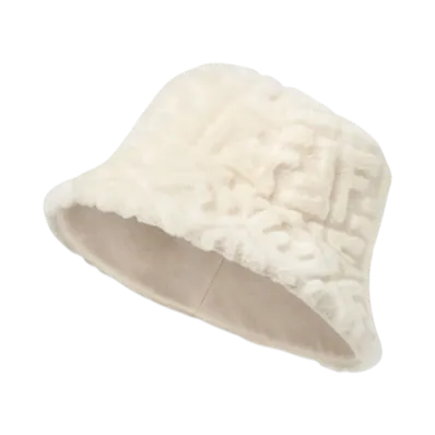 FENDI Hat Sheepskin "Camellia"