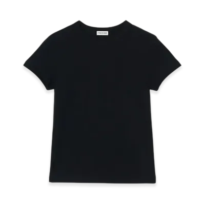 INSCRIRE Fraise Tight Fit Tee "Black"