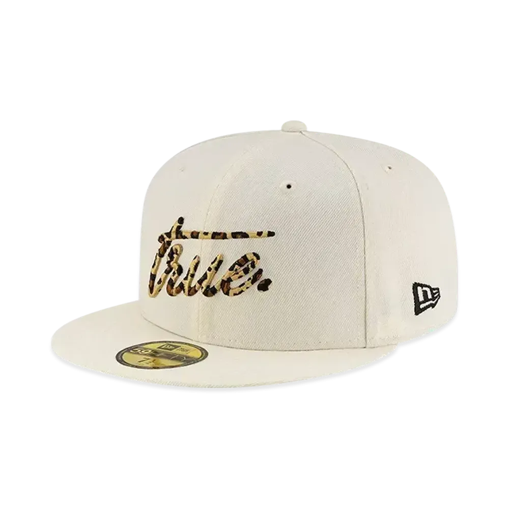 NEW ERA 59Fifty True Leopard Under Visor "Chrome White"