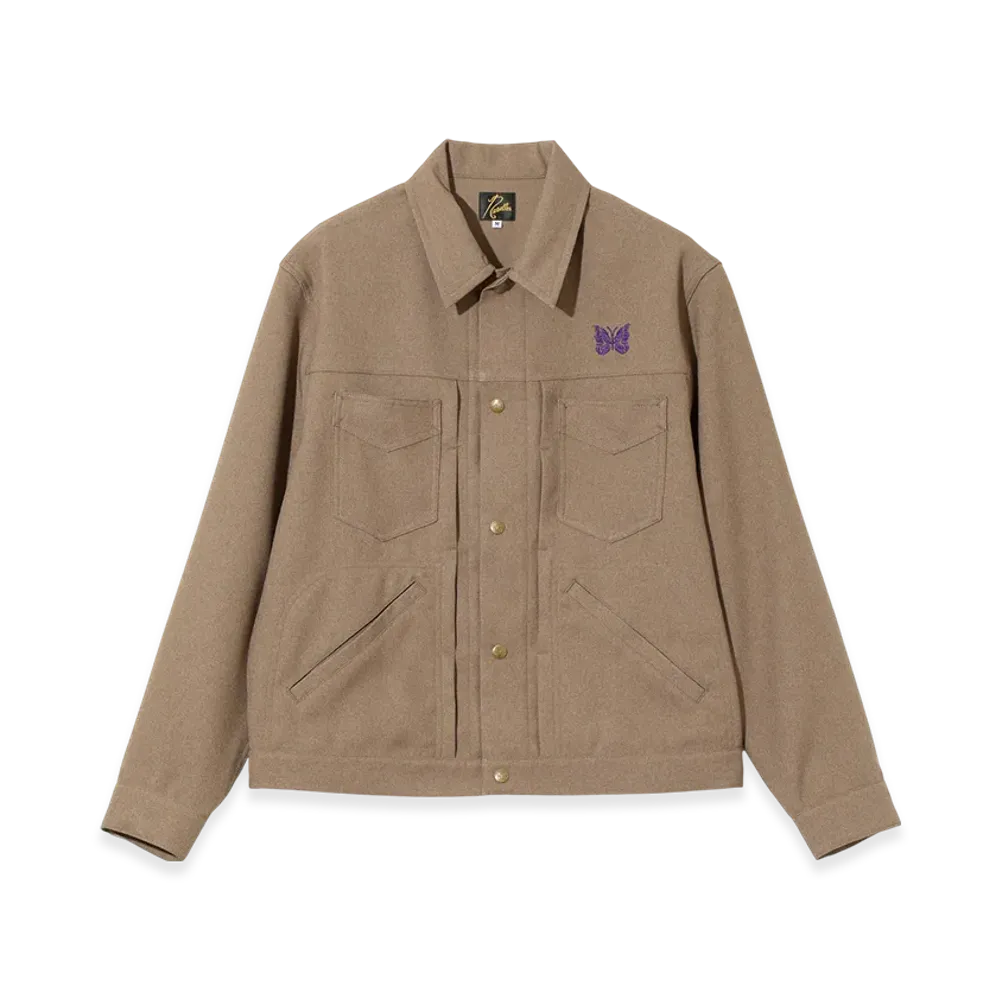 NEEDLES Penny Jean Jacket - Poly Twill "Beige"