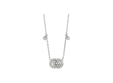 GUCCI GG Running 18K Diamond Necklace
