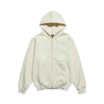 Wasted Youth IWMY Zip Sweat Hoodie "Cream"