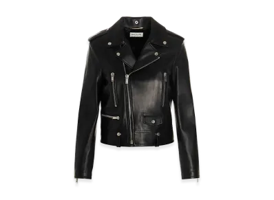 Saint Laurent Women's Motorcycle Biker Jacket "Black"